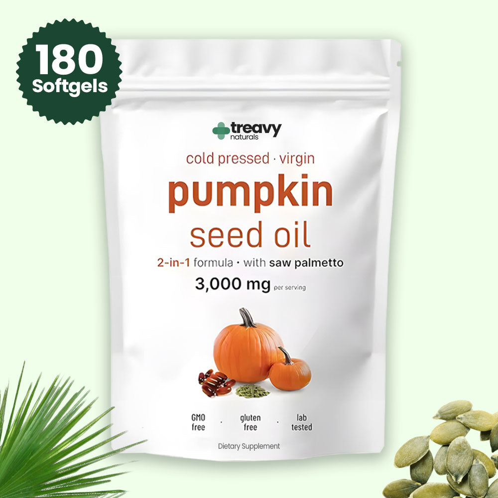 Treavy® Pumpkin Seed Oil Softgels